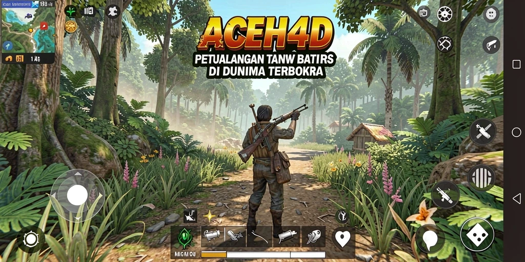 Tampilan gameplay menakjubkan di dunia terbuka ACEH4D.