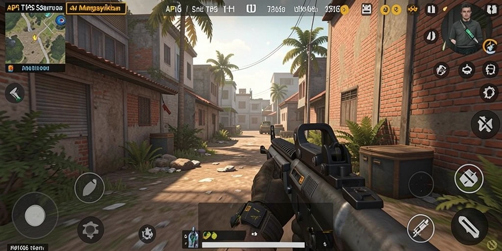 Gameplay seru dengan aksi tembak-menembak yang intens.