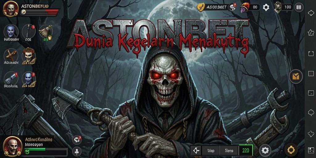 Screenshot menampilkan gameplay mencekam dari ASTONBET.