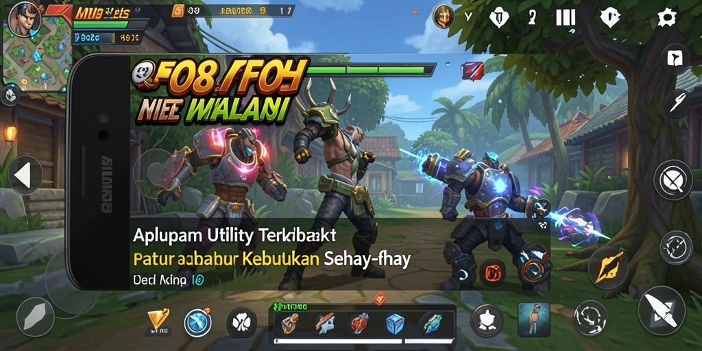 Tampilan antarmuka FO8 yang intuitif dan mudah digunakan.