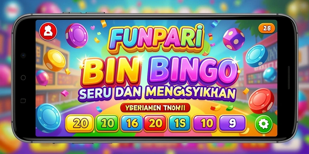 Tampilan gameplay seru dari aplikasi Bingo FUNPARI.