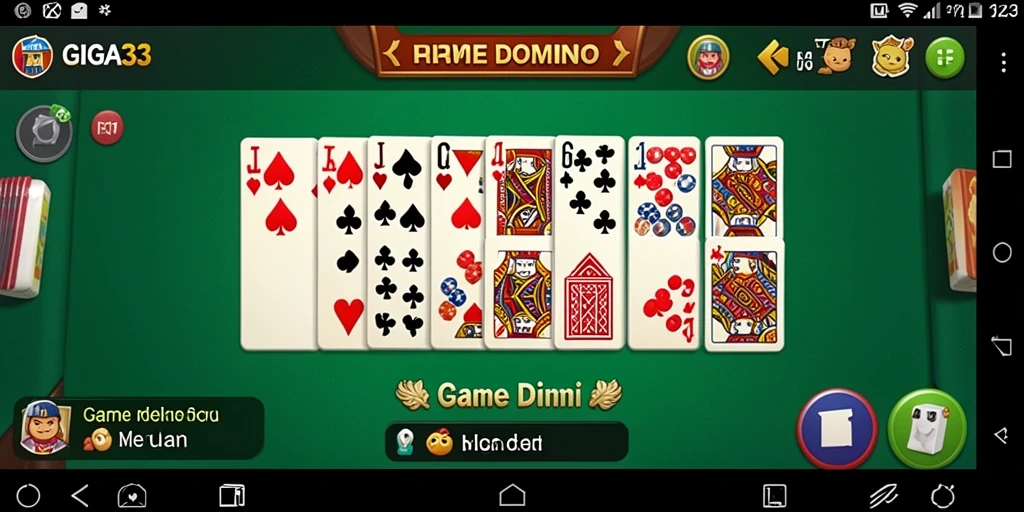 Tampilan gameplay GIGA33 yang seru dan menarik.