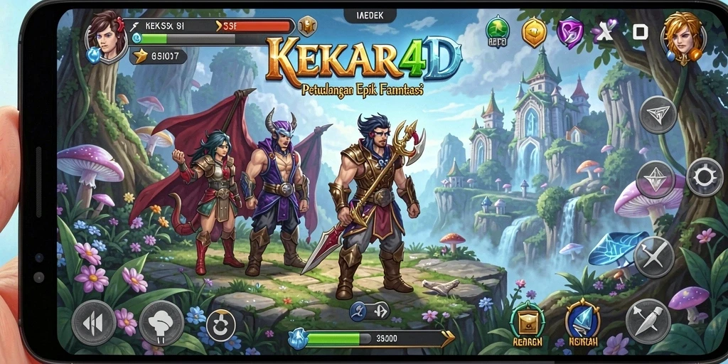 Gameplay seru dalam dunia petualangan <strong>KEKAR4D</strong> yang memikat.