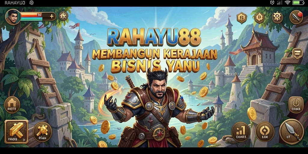 Tampilan gameplay RAHAYU88 yang menarik dalam membangun bisnis.