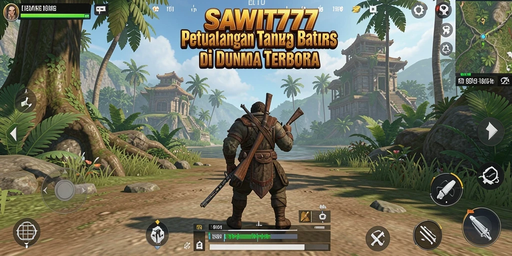 Tampilan gameplay seru dan menarik di dunia terbuka SAWIT777.