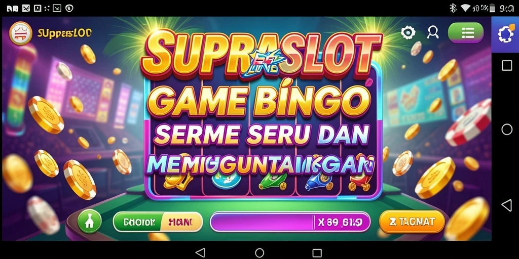 Tampilan gameplay seru dalam SUPRASLOT dengan banyak pemain bersaing.