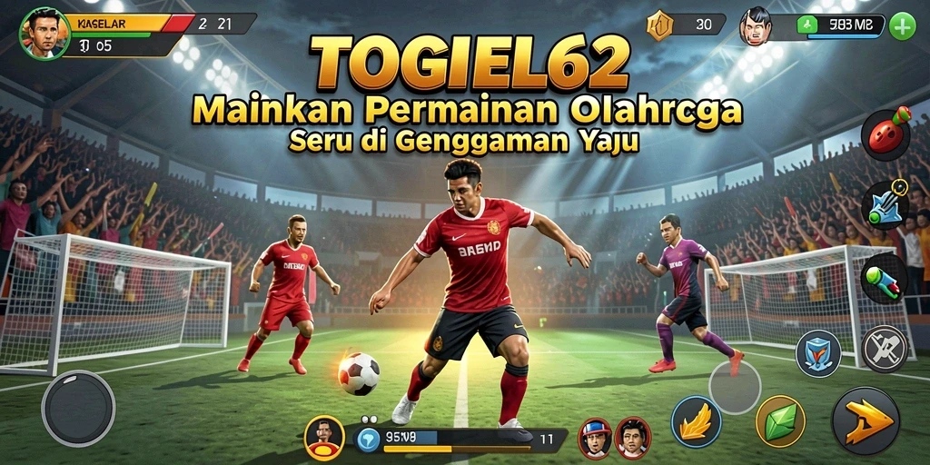 Screenshot menunjukkan gameplay menarik dari TOGEL62 dengan interaksi olahraga.